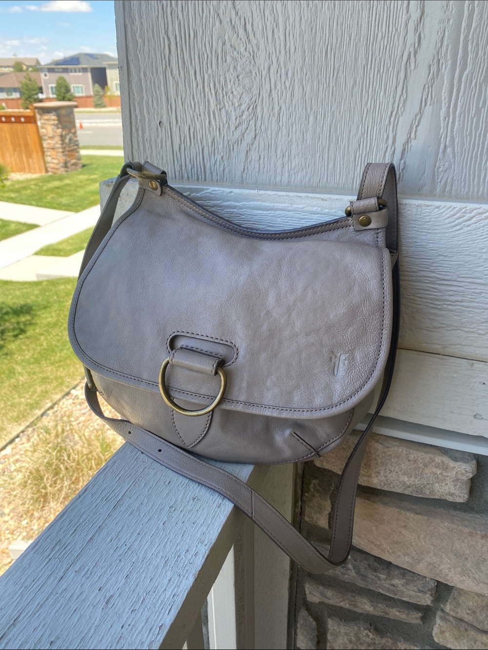 Frye Leather Crossbody Shoulder Bag